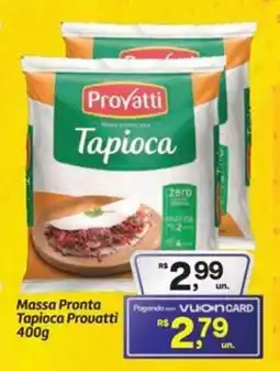 Fort Atacadista Massa Pronta Tapioca Provatti oferta