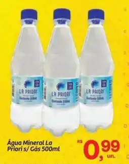 Fort Atacadista Água Mineral La Prioris/ Gás oferta