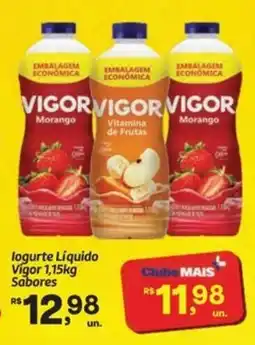 Fort Atacadista logurte Líquido Vigor Sabores oferta