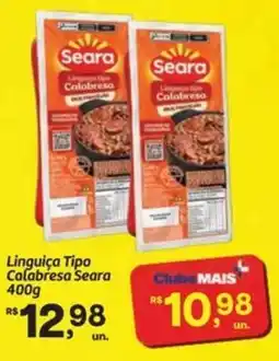 Fort Atacadista Linguiça Tipo Calabresa Seara oferta