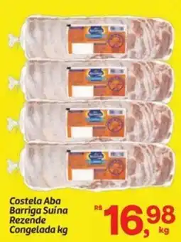 Fort Atacadista Costela Aba Barriga Suína Rezende Congelada oferta