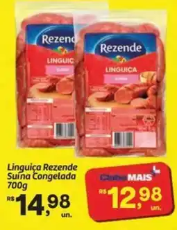 Fort Atacadista Linguiça Rezende Suína Congelada oferta