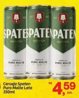 Fort Atacadista Cerveja Spaten Puro Malte Lata oferta