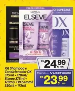 Fort Atacadista Kit Shampoo e Condicionador OX oferta