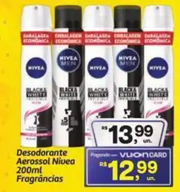 Fort Atacadista Desodorante Aerossol Nivea Fragrâncias oferta