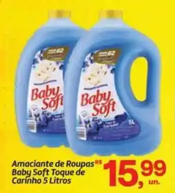 Fort Atacadista Amaciante de Roupas Baby Soft Toque de Carinho oferta
