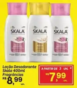Fort Atacadista Loção Desodorante Skala Fragrâncias oferta