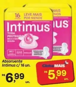 Fort Atacadista Absorvente Intimus c/16 un. oferta