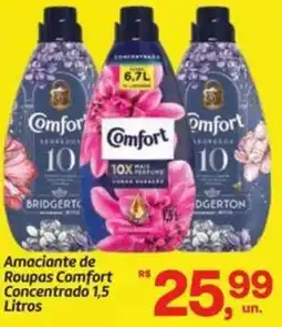 Fort Atacadista Amaciante de Roupas Comfort Concentrado oferta