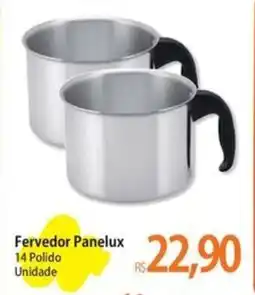 Atacadão Fervedor Panelux 14 Polido Unidade oferta