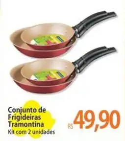 Atacadão Conjunto de Frigideiras Tramontina Kit com 2 unidades oferta