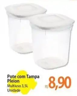 Atacadão Pote com Tampa Pleion oferta