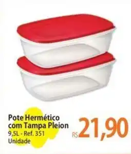 Atacadão Pote Hermético com Tampa Pleion oferta