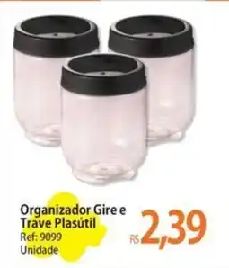 Atacadão Organizador Gire e Trave Plasútil oferta