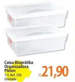 Atacadão Caixa Bioprátika Organizadora Pleion oferta