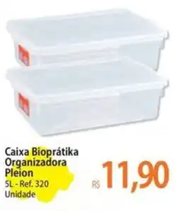Atacadão Caixa Bioprátika Organizadora Pleion oferta