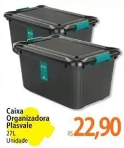 Atacadão Caixa Organizadora Plasvale oferta