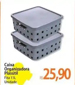 Atacadão Caixa Organizadora Plasútil oferta
