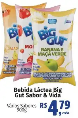 Supermercados Mateus Bebida Láctea Big Gut Sabor & Vida oferta