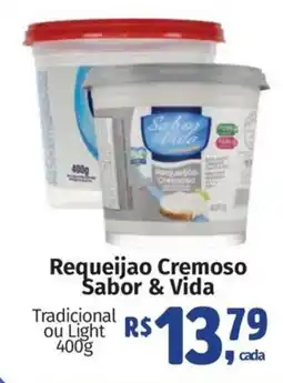 Supermercados Mateus Requeijao Cremoso Sabor & Vida oferta