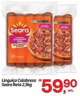 Fort Atacadista Linguiça Calabresa Seara Reta oferta