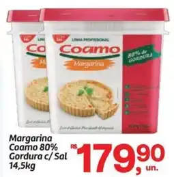 Fort Atacadista Margarina Coamo 80% Gordura c/Sal oferta