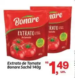 Fort Atacadista Extrato de Tomate Bonare Sachê oferta