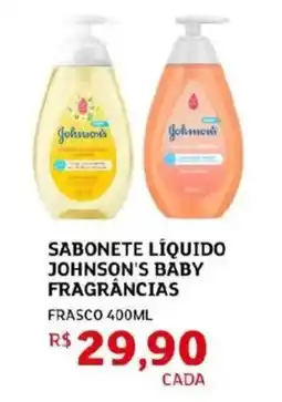 Assaí Atacadista Sabonete líquido johnson's baby fragrâncias oferta