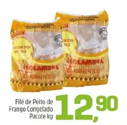 Arena Atacado Filé de Peito de Frango Congelado Pacote oferta
