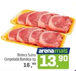 Arena Atacado Bisteca Suína Congelada Bandeja oferta