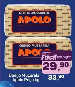 Arena Atacado Queijo Muçarela Apolo Peça oferta