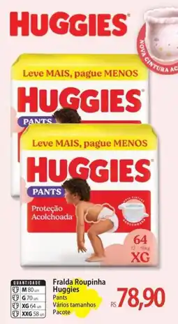 Atacadão Fralda Roupinha Huggies oferta