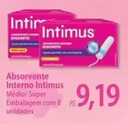 Atacadão Absorvente Interno Intimus oferta