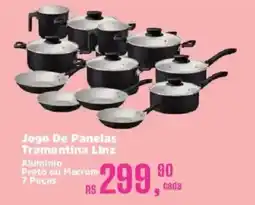 Supermercados Mateus Jogo De Panelas Tramontina Linz oferta