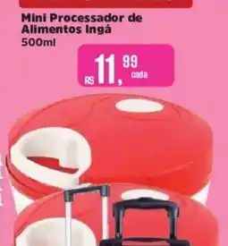 Supermercados Mateus Mini Processador de Alimentos Ingá oferta