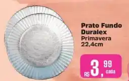 Supermercados Mateus Prato Fundo Duralex Primavera 22,4cm oferta