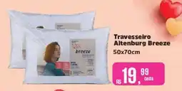 Supermercados Mateus Travesseiro Altenburg Breeze 50x70cm oferta