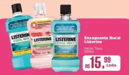Supermercados Mateus Enxaguante Bucal Listerine oferta