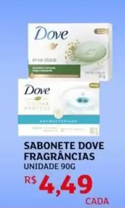 Assaí Atacadista Sabonete dove fragrâncias oferta