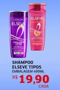 Assaí Atacadista Shampoo elseve tipos embalagem oferta