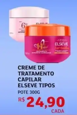 Assaí Atacadista Creme de tratamento capilar elseve tipos pote oferta