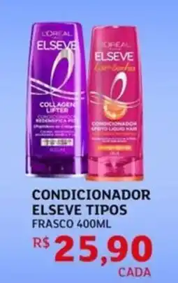 Assaí Atacadista Condicionador elseve tipos frasco oferta