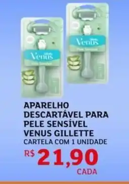 Assaí Atacadista Aparelho descartável para pele sensível venus gillette oferta