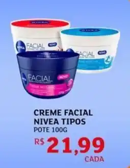 Assaí Atacadista Creme facial nivea tipos pote oferta