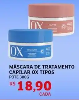 Assaí Atacadista Máscara de tratamento capilar ox tipos oferta