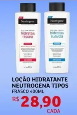Assaí Atacadista Loção hidratante neutrogena tipos oferta