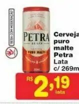 Cerveja puro malte petra 269ml