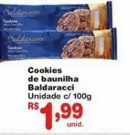 Dia Cookies de baunilha baldaracci 100g oferta