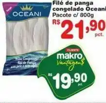 Dia Filé de panga congelado oceani 800g oferta