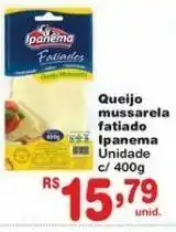 Queijo mussarela ipanema 400g